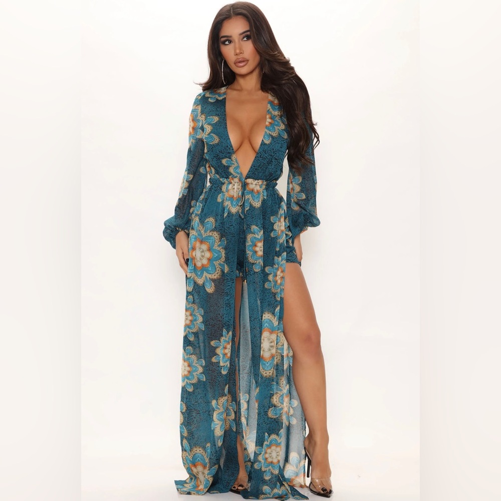 Dream On Chiffon Romper
